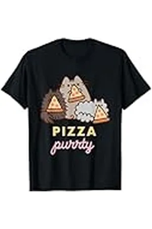 Pusheen Pizza Purrty Camiseta