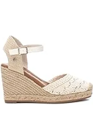 Xti Sandalias con Cuña Mujer Hielo - Calzado Cómodo y Versátil - Moda casual - Modelo 14233501 (Talla 41)