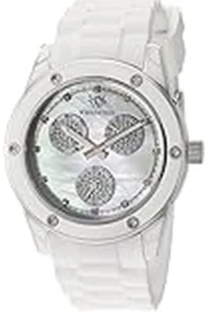 Daniel Wellington WN506-186B - Reloj analógico de Cuarzo para Mujer con Correa de Silicona, Color