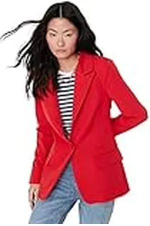 Trendyol Damen Regular Basic Plain Webstoff Blazer Abrigo, , 42 De Las Mujeres