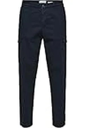 SELECTED Selected Slhslimtapered-Wick 172 Cargo W Noos Pantalón, Zafiro Oscuro, 36W/32L para Hombre
