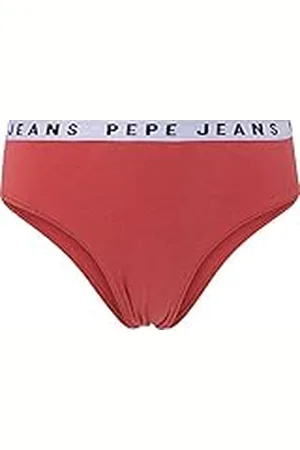 Pepe Jeans Solid Brazilian Bikini Style Underwear, , L para Mujer