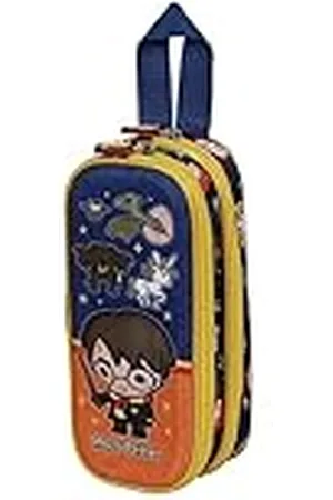 Harry Potter Crest-Estuche Portatodo 3D Doble, , 22 x 9.5 cm