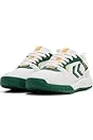 Hummel PIII Power Play Pro LC JR, Zapatillas, White/Green, 32 EU