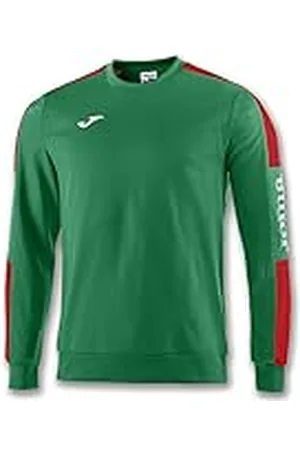 Joma 100801.456 Sudadera, Hombre, Verde/Rojo, 2XL