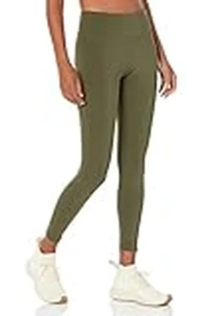 Amazon Leggings de longitud completa de tiro medio para el día a día y los entrenamientos Active Sculpt - colores interrumpidos Mujer, , 4XL Grande