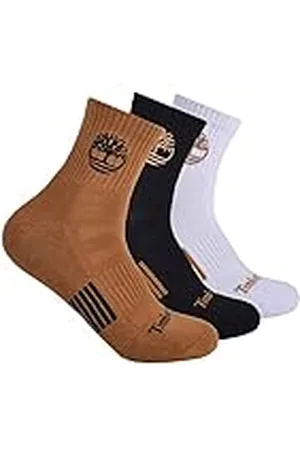 Timberland Half Cushioned Quarter Socks Socke, Trigo, M para Hombre