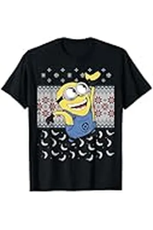 Minions Jersey navideño Banana Camiseta