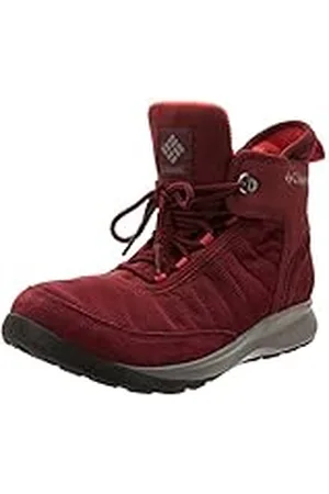 Columbia Nikiski 503, Botas de Nieve Mujer, Rojo (Rich Wine, Dare 624), 36.5 EU