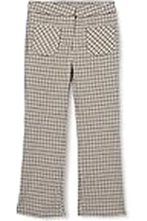 Primigi Flores Salvajes Pantalones Informales, Color Blanco, 8 años Niñas y niñas