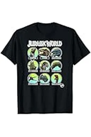 Jurassic Park Jurassic World Dino Identification & Names Camiseta