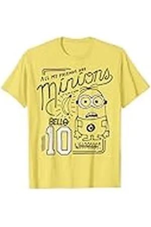 Minions Despicable Me Todos mis amigos son Doodle Camiseta