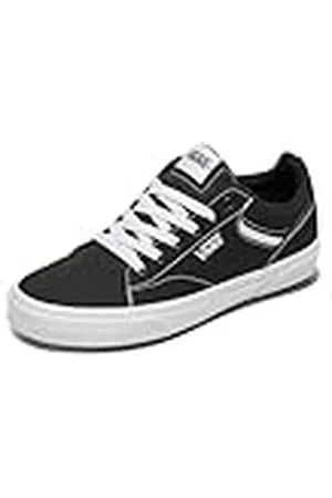 Vans Seldan, Sneaker, Hombre, (Canvas) Black/White, 41 EU