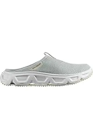 Salomon REELAX SLIDE 6.0 Zuecos para Mujer, Pearl Blue / White / Bleached Sand, 36 2/3 EU