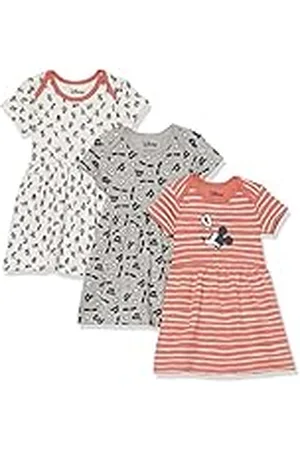 Amazon Disney | Marvel | Star Wars | Princess Vestidos Bebé Niña, Pack de 3, , 0 Meses