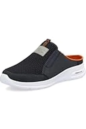 Rieker Hombre Mocasines B7390, de Caballero Zapatillas,Pantuflas,Zapatillas,Zapatos Informales,Entrada Abierta,Azul (Blau / 14),46 EU / 11 UK