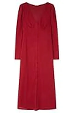 Springfield SPRINGFILED, Mujer, Vestido Midi Estructura, Maroon, M