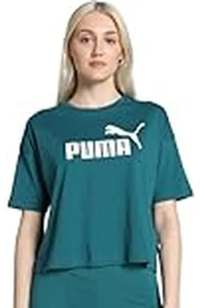 PUMA ESS Cropped Logo tee, Top Corto, 586866