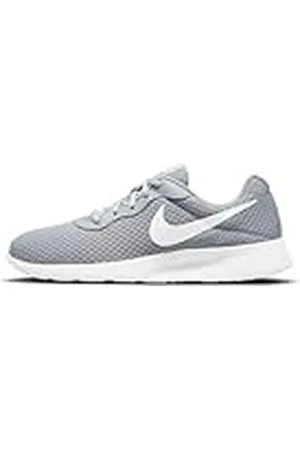 Nike Tanjun DJ6258, Zapatillas Hombre, Gris (Wolf Grey/White/Barely Volt/Black), 42.5 EU