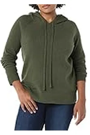 Amazon Jersey con Capucha de Tacto Suave Mujer, , M