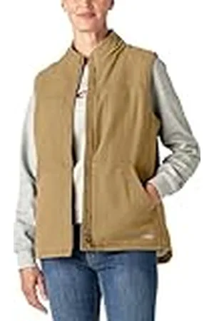 Dickies Mujer, Chaleco en tejido duck y sherpa, , M