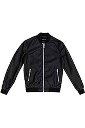 GIANNI LUPO Gl9523 Chaqueta con Efecto Piel, , S-XXL para Hombre