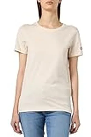 Champion Legacy Icons W-Small Script Logo S/S Crewneck Camiseta, , XL para Mujer