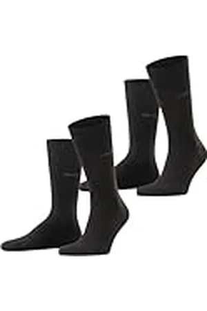 ESPRIT Basic Easy Multipack M So algodón lisos 2 pares, Calcetines Hombre, , 39-42