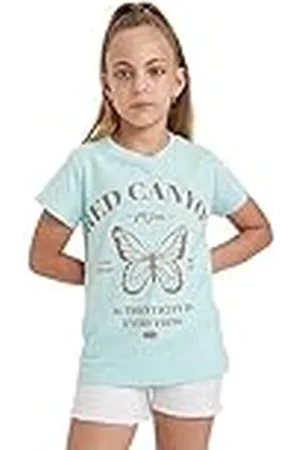 DeFacto B0675a8 Camiseta, , 4-5 años para Niñas