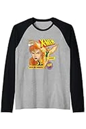 Marvel Cómic de X-Men: El mutante del fénix Jean Grey Camiseta Manga Raglan
