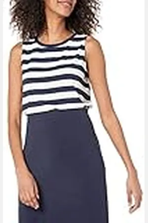 Amazon Camiseta sin Mangas de Corte Holgado Mujer, , XXL