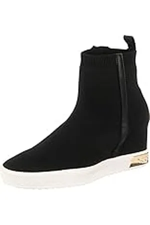 DKNY Cali, Zapatillas Mujer, Black/Gold, 40 EU