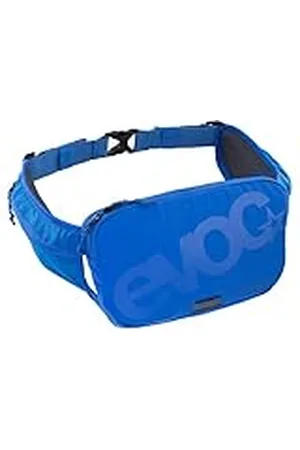 Evoc Riñonera Hip Pouch (riñonera Ligera con múltiples Compartimentos, con Air Pad System, Personalizable), Azul Real