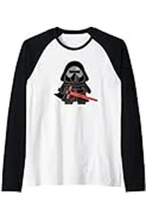 STAR WARS Kylo Ren Ben Solo Demasiado Largo Camiseta Manga Raglan