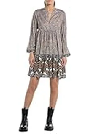 Replay W9602 Vestido, , L para Mujer