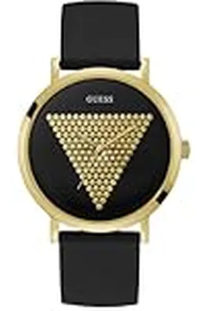 Guess Reloj Analógico para Hombre de Cuarzo con Correa en Cuero W1161G1