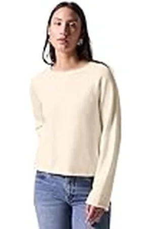 Street one F303154 Jersey de Cuello Redondo, Beige Suave, 36 para Mujer