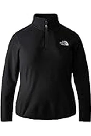 The North Face NF0A856U4H01 Plus 100 Glacier 1/4 Zip Sweatshirt Mujer Tamaño 1X