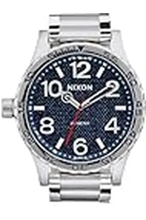 Nixon Reloj Analógico para Hombres de con Correa en Acero Inoxidable A1246-5245-00
