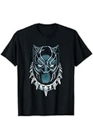 Marvel Máscara de Pantera Negra de con collar de garra Camiseta