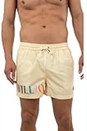 Williot Bañador Multicolor Amarillo Pastel para Hombre - (Amarillo Pastel - L)