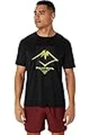 Asics 2011C381-002 Fujitrail Logo SS Top T-Shirt Hombre Tamaño S