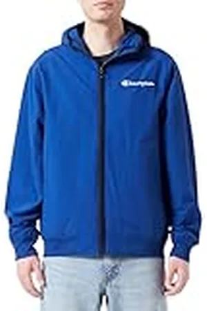 Champion Legacy Outdoor-Spring-Summer Contrast Small Script Logo WR Taslon Hooded Chaqueta, , L Hombres