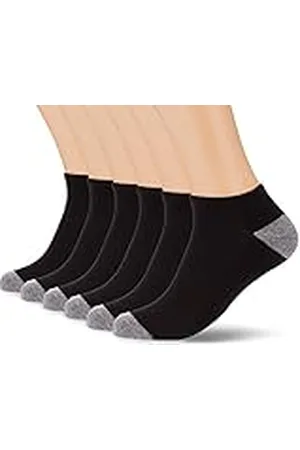 Dim Calcetines Eco Sport Confort Hombre x6, Negro, 40-45