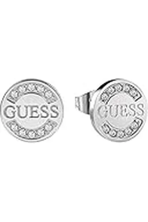 Guess Pendientes de botón Mujer chapado en plata - UBE28028