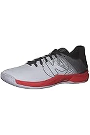 Kempa Attack Two 2.0, Zapatillas de Balonmano Hombre, Blanco/Negro, 39 EU