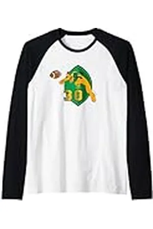 Disney Pluto #30 Football Catch Sports Camiseta Manga Raglan