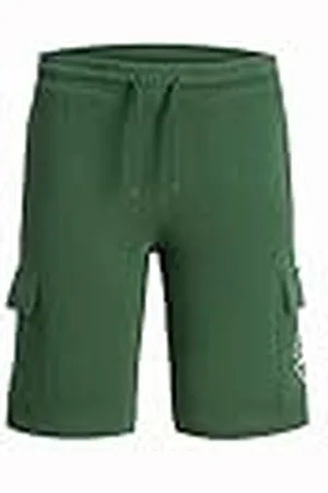 JACK & JONES JACK&JONES JUNIOR Jpstswift Aut Jnr-Pantalones Cortos Cargo chándal, , 140 para Niños