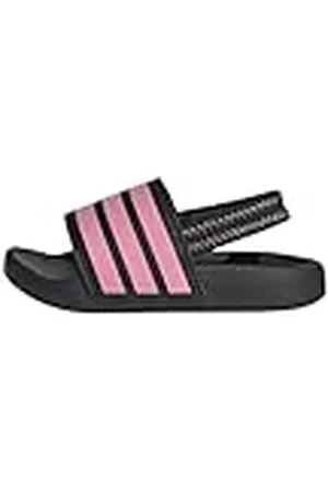 adidas Adilette ESTRAP Slides Infants, SE DESLIZA Unisex bebé, Core Black/Bliss Pink/Core Black, 20 EU