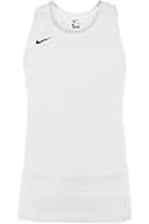 Nike Mens Stock Dry Miler Singlet Vest, Color Blanco, XL para Hombre